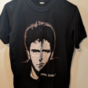Authentic 80s Vintage Peter Gabriel Ringer T-shirt